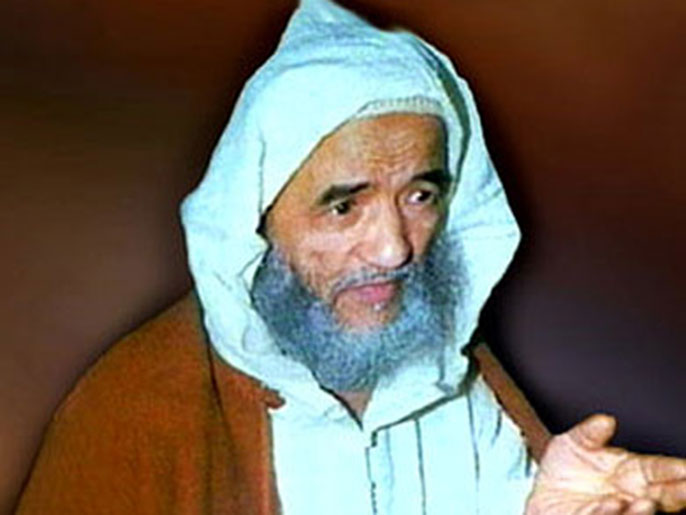 ‪عبد السلام ياسين توفي فجر الخميس 13 ديسمبر/كانون الأول 2012‬ (الجزيرة)
