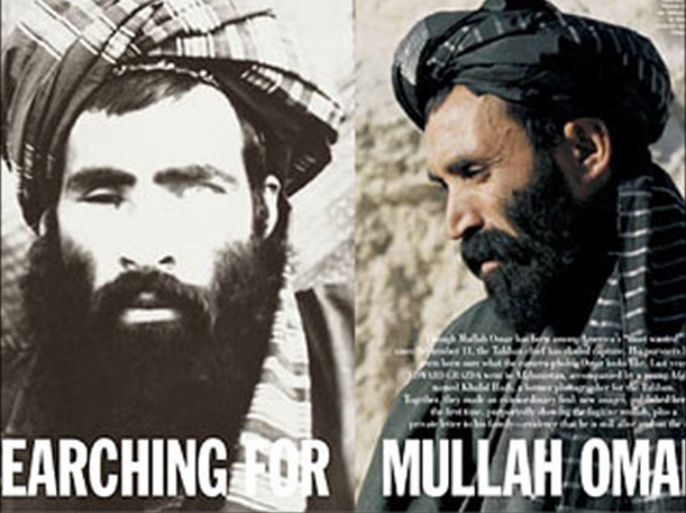 r - Taliban leader Mullah Omar is shown in these file photos taken by Khalid Hadi, one of the Taliban's official photographers