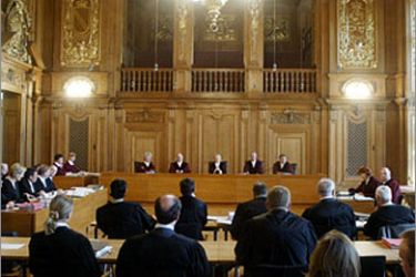 F/Judges of the federal supreme court in the eastern city of Leipzig