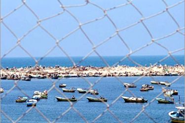 ميناء الصيادين بغزة
