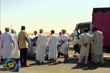 صورة لحادث في سلطنة عمان
