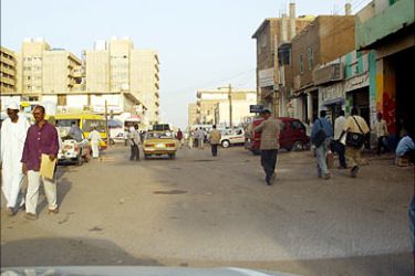 أحد شوارع الخرطوم