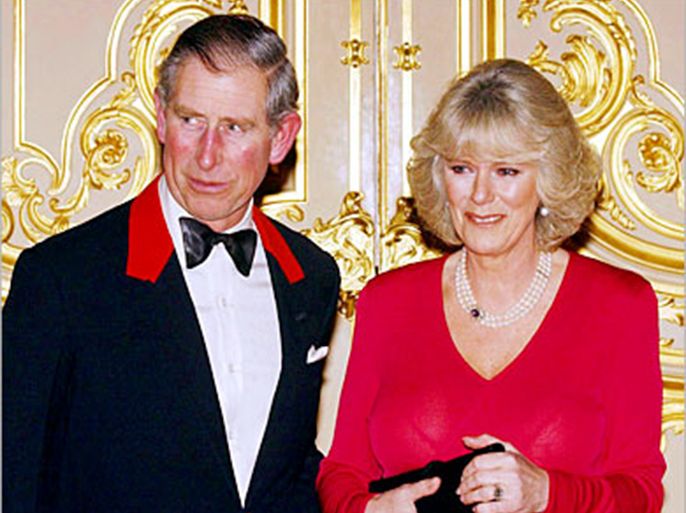 AFP - Prince Charles and Camilla Parker Bowles arrive for a party at Windsor Castle after announcing their engagement earlier 10 February, 2005. Britain's Prince Charles and his longtime