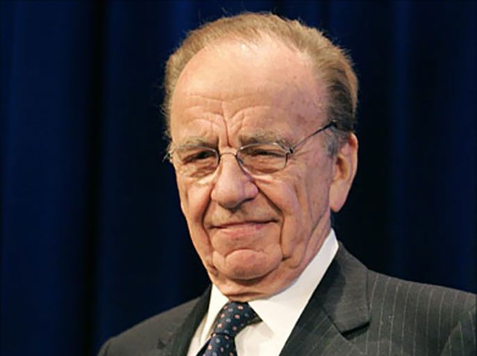 R_News Corp. Chairman Rupert Murdoch attends a news conference after the annual shareholder