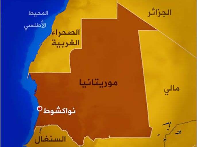خارطة موريتانيا