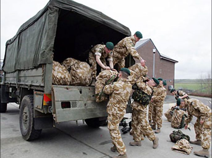 r_Royal Marines from J company group, 42 Commando prepare for deployment to Afghanistan at Bickleigh