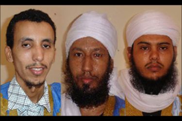 (Left) Sidi Ould Habott - (Center) Hamada Mohamed khayou - (Right) Khadim Semane المصدر الجزيرة -