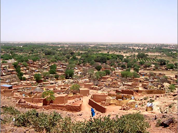 منظر عام لمدينة الجنينة - دارفور - السودان ( الجزيرة نت )
