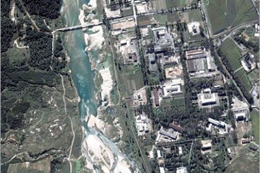 AFP (FILES) This DigitalGlobe satellite image shot 11 September, 2005 shows a nuclear reactor site in Yongbyon, North Korea. North Korea has shut down its Yongbyon nuclear facilities,