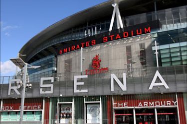 epa01129640 Arsenal's new Emirates Stadium in north-east London, Britain on 24 September 2007. Arsenal can now claim to be the richest club in British soccer with a turnover