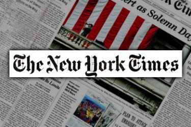 واجهات صحف أميركية - نيويورك تايمز