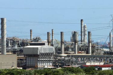 AFP/ General view of Jose oil plant in Puerto La Cruz, some 220 kilometers east from Caracas, 01 December 2007.