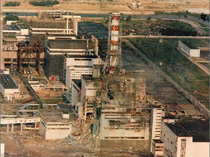 صورة أرشيفية لمفاعل تشرنوبل 2 - سبق إرسالها