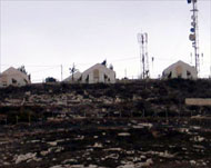 الاحتلال يرفض وصول الأهالي إلى أراضيهم المصادرة في مستوطنة حومش التي أخليت عام 2005 (الجزيرة نت)