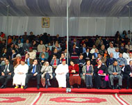 السلطات ترعى احتفالات الطريقة الحسونية بحضور الولاة والممثلين الرسميين (الجزيرة نت)