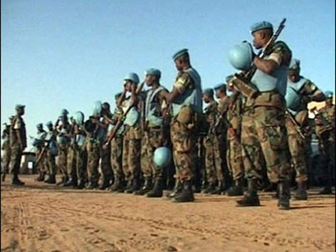 قوات يوناميد تضطلع بمهمة حفظ الأمن في دارفور(الجزيرة)