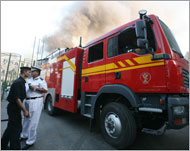 الداخلية تنوه بتعامل قوات الإطفاء مع الحريق