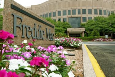 (FILES) The Freddie Mac (Federal Home Loan Mortgage Corporation ) headquarters is seen on July 14, 2008 in McLean, Virginia. The US government is planning to put