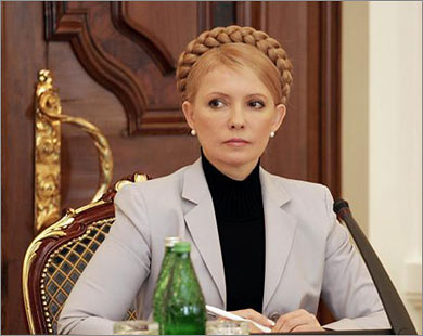 رئيسة الحكومة الأوكرانية السابقة يوليا تيموشينكو (الجزيرة-أرشيف)