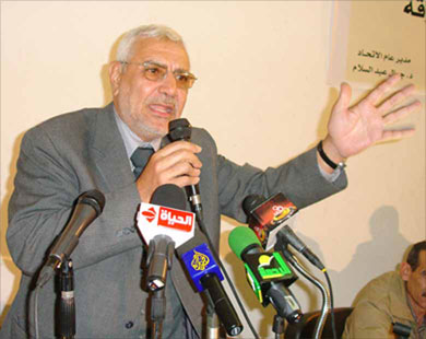 أبو الفتوح أعلن ترشحه لرئاسة مصر الشهر المنصرم (الجزيرة)