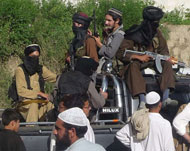 واشنطن أعربت عن قلقها من وصول مقاتلي طالبان إلى منطقة بونير (رويترز-أرشيف)