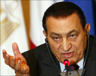 مبارك يستبعد تعديل المبادرة العربية (رويترز)