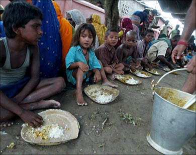 
تسعمائة مليون شخص يعانون من الجوع (الفرنسية)