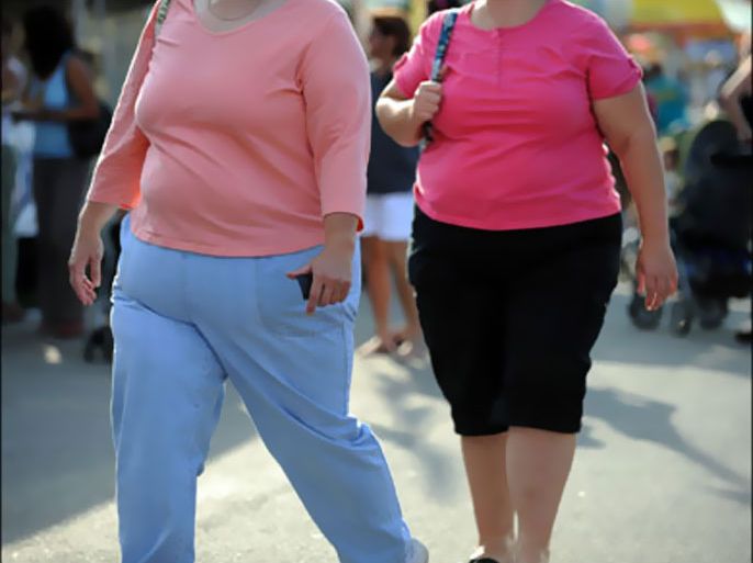 afp : Two overweight women walk at the 61st Montgomery County Agricultural Fair on August 19, 2009 in Gaithersburg, Maryland. At USD 150 billion, the US medical system spends