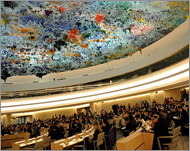 شينين دعا مجلس حقوق الإنسان إلى التدخل (الفرنسية-أرشيف)