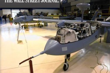 Israel pioneered the use of aerial drones like the Heron, under construction, above, at Israeli Aerospace Industries.مأخوذة من موقع http://online.wsj.com/article/SB126325146524725387.html?mod=WSJEUROPE_hpp_MIDDLESecondStories