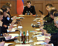 الرئيس ديمتري ميدفيديف التقى قبل أيام بمسؤولي منطقة القوقاز لبحث الأمن (الفرنسية)