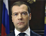 ميدفيديف سيشارك في مراسم التشييع (الفرنسية)