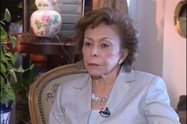 ميرفت التلاوي/ وزيرة التأمينات والشؤون الإجتماعية السابقة في مصر