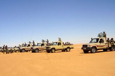 من وحدات مكافحة تنظيم القاعدة التابعة للجيش الموريتاني في صحراء شمال البلاد