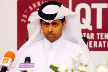 رئيس الاتحاد القطري للتنس ناصر غانم الخليفي