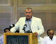 محمد بركة: حكومة إسرائيل إرهابية لأنها تحاصر الشعب الفلسطيني (الجزيرة-أرشيف)