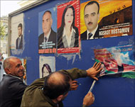 حملة انتخابية فاترة شهدتها أذربيجان هذا العام(الفرنسية)