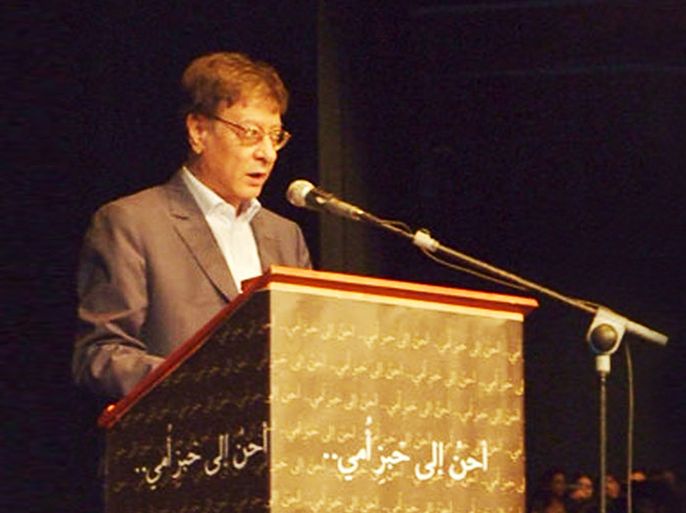 محمود درويش في آخر زيارة له لحيفا عام 2007