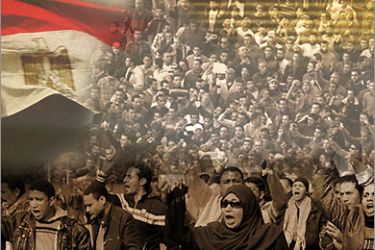 المتظاهرون في ميدان التحرير: قوة عنيدة، دون قيادة لن تتنازل عن تنحى مبارك.