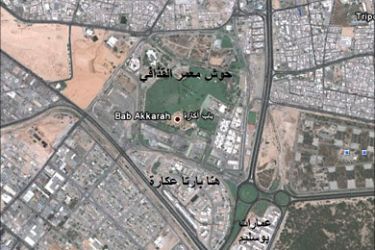 خارطة ليبيا - المصدر google maps