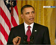 أوباما دعم مطالب اليمنيين بالتغيير السياسي(الجزيرة)