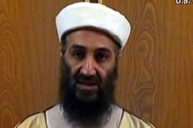 This framegrab from an undated video released by the US Department of Defense on May 7, 2011, reportedly show Al-Qaeda leader Osama bin Laden making a video at his compound in Abbottabad, Pakistan. According to the Defense Department, the video was seized from the compound during a May 1 operation by US special forces in which bin Laden was killed.