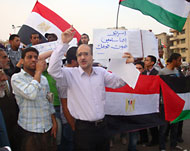 تصاعد المطالب بمصر لقطع العلاقات بإسرائيل(الجزيرة)