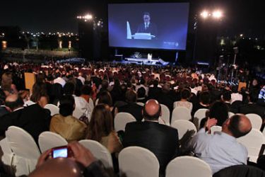 افتتاح مهرجان أبو ظبي السينمائي - شرين يونس- أبو ظبي