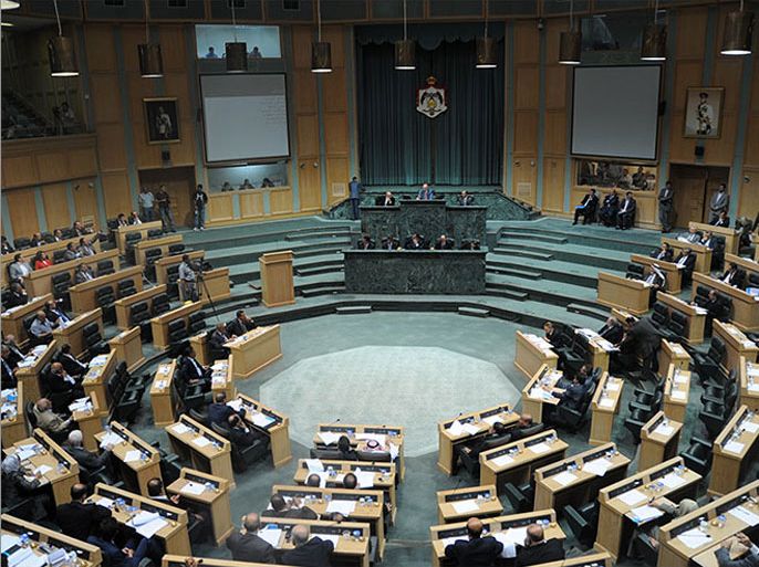 صورة لجلسة لمجلس النواب التقطتها الخميس الماضي