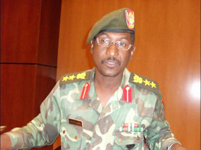 المتحدث الرسمي باسم القوات المسلحة السودانية العقيد الصوارمي خالد سعد