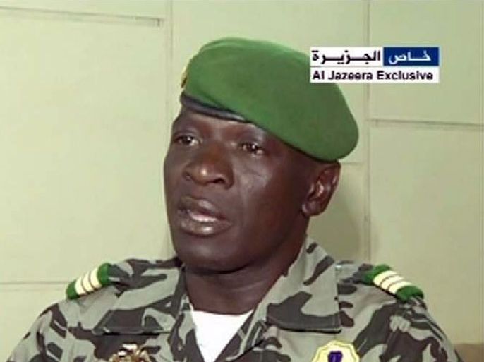 قائد الانقلاب العسكري في مالي