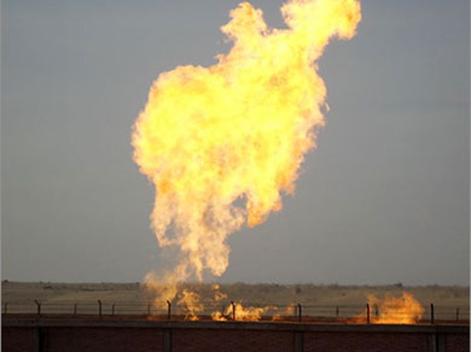 إنفجار انبوب الغاز بالعريش