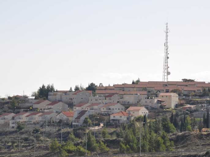 المستوطنات الإسرائيلية بعمق نفوذ مدينة رام الله