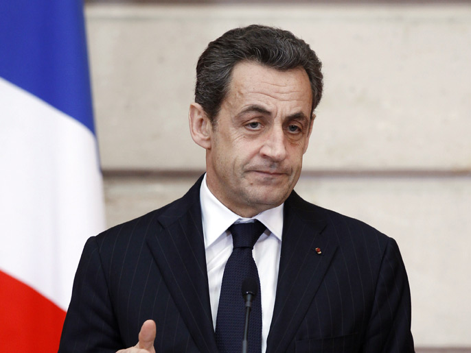 ‪ساركوزي شدد على نفي أي صلة‬ لمسلمي فرنسا بحوادث تولوز(الفرنسية)